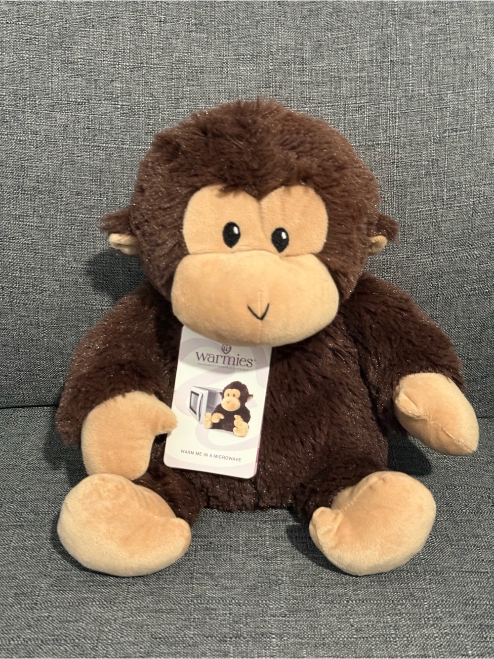 Warmies Chimp Monkey infused with lavender